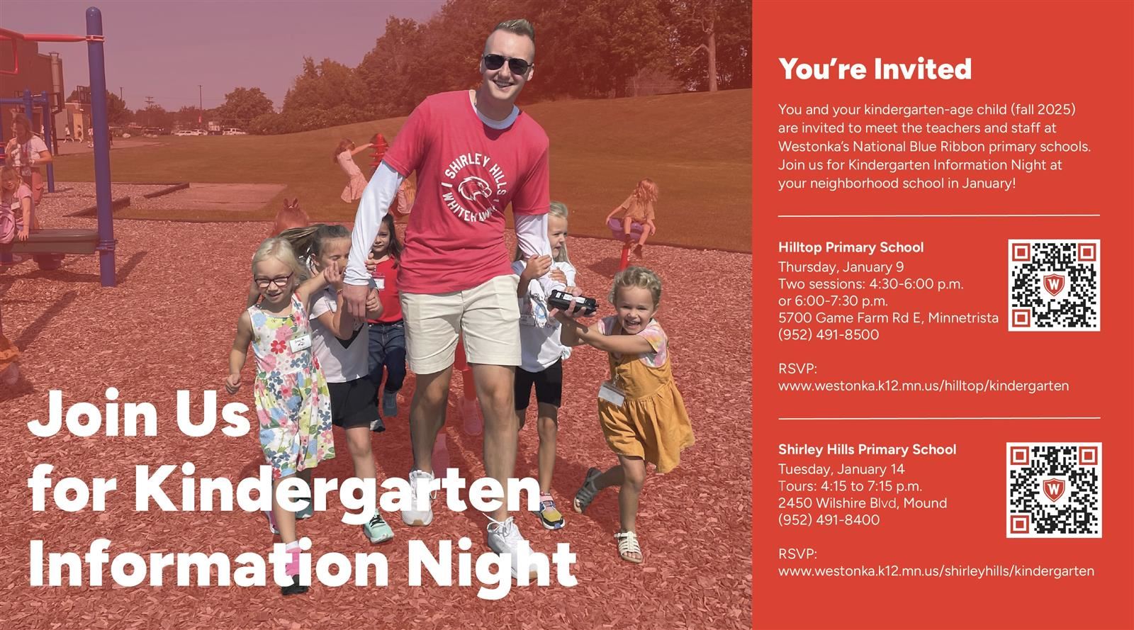 Kindergarten Info. Night Postcard