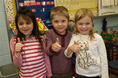 Kindergarten students 