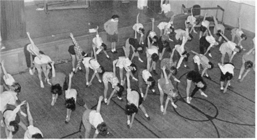 1948 Physical Education Class 