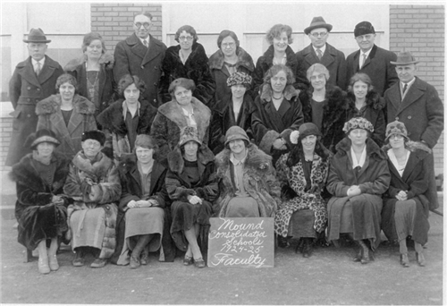 MCHS K-12 faculty, 1925 
