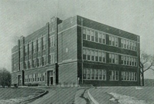 Mound High School building exterior 1917