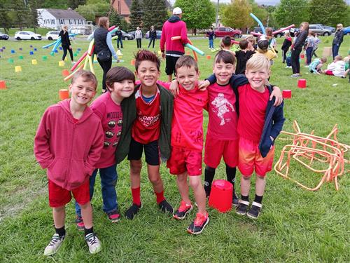 Shirley Hills Students Enjoy Super Team Day