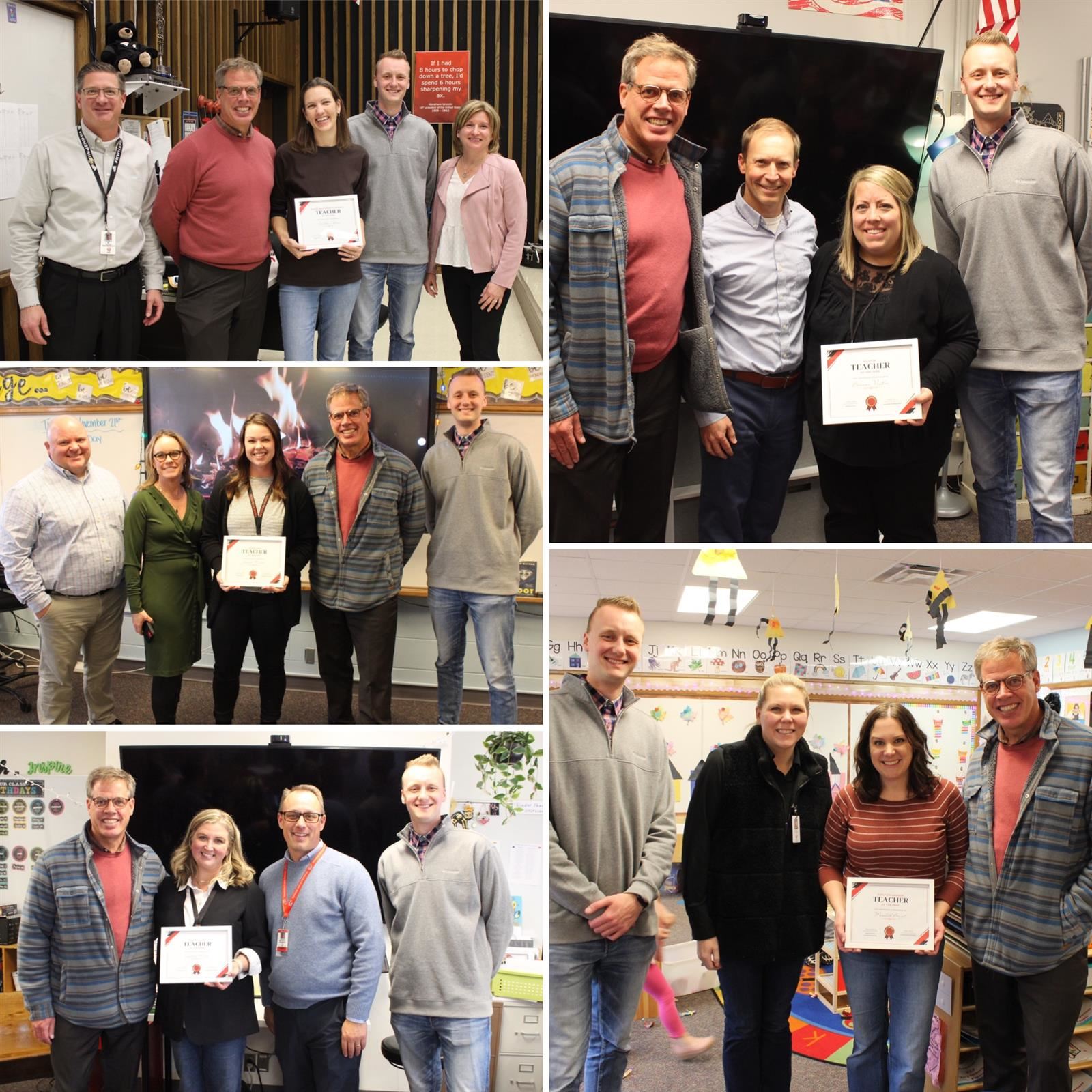  building teachers of the year