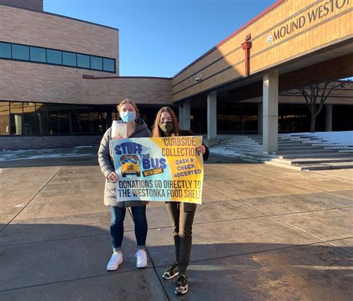 Students will Stuff the Bus for Food Shelf 