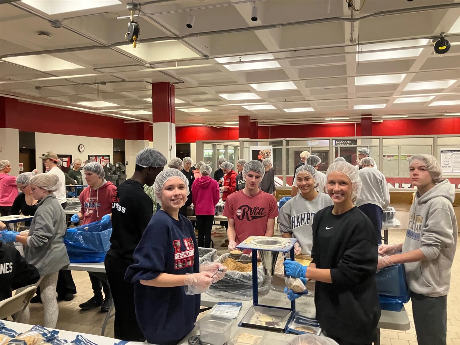  Westonka Packs Meals for Feed My Starving Children
