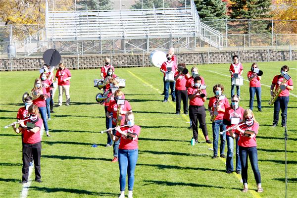  MWHS Pep Band Raises Funds for Food Shelf