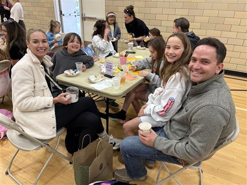 Shirley Hills Hosts Popular 'Pastries for Parents' Event