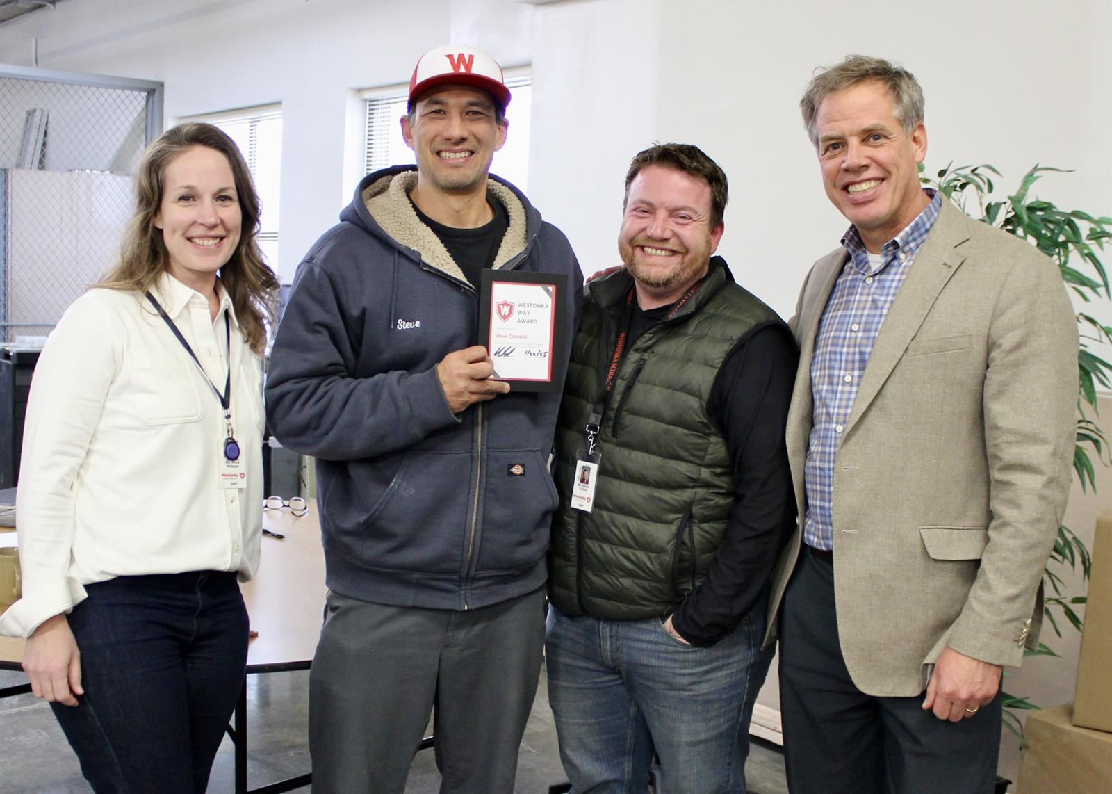  Westonka Way Award winner Steve Crandell