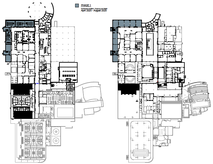 Phase 1 construction diagram
