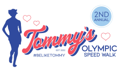  Tommy's Olympic Speed  Walk Set for June 11